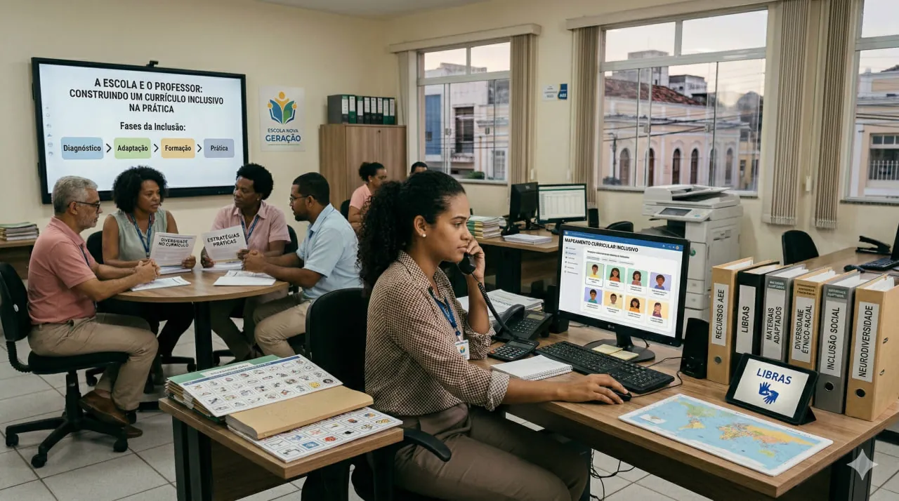 A Escola e o Professor: Construindo um Currículo Inclusivo na Prática